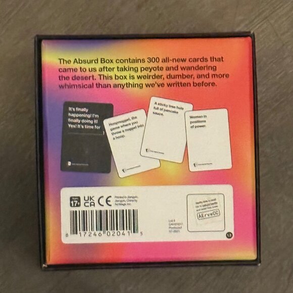 Cards Against Humanity + 5 Expansion Boxes (Brand New Blue Box) - Picture 6 of 9